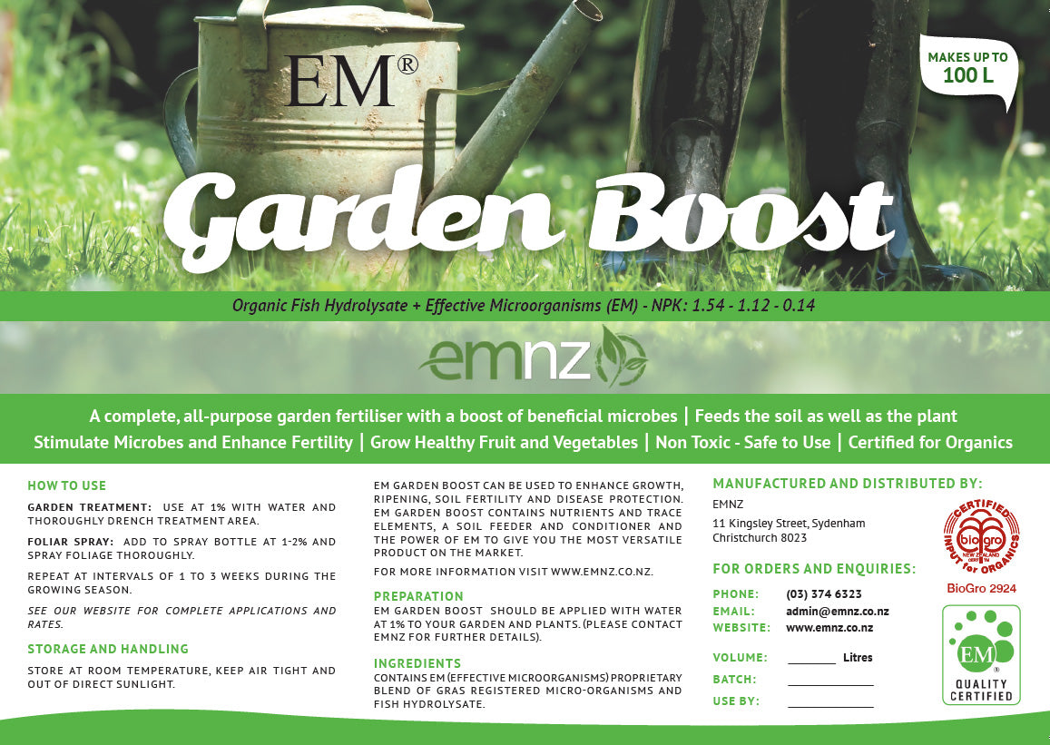 Organic Garden Fertilizer